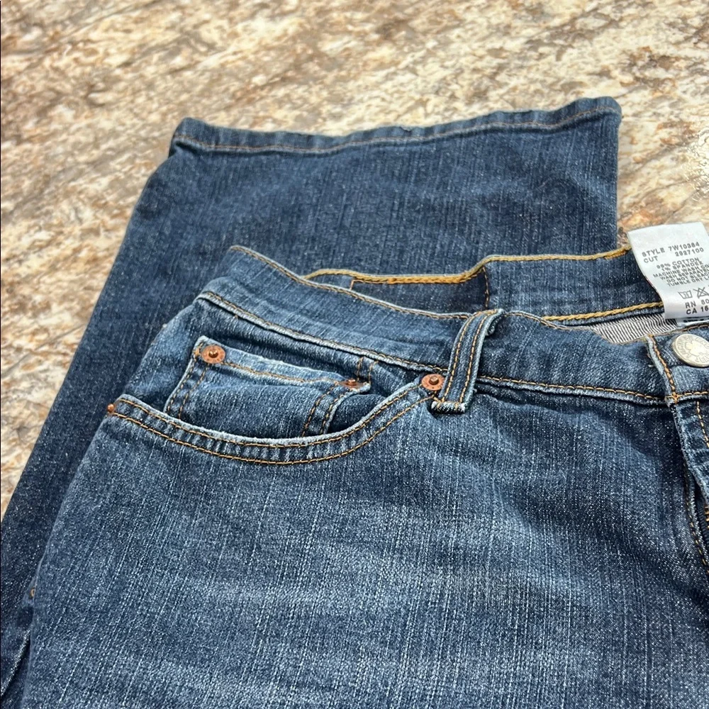 Lucky Brand Indigo Straight Leg Jeans - Picture 4 of 8
